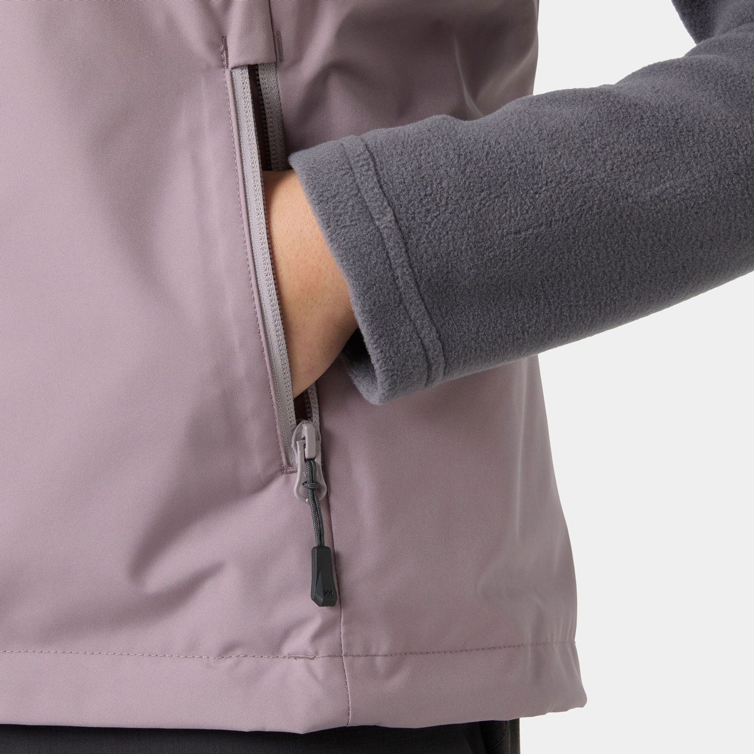 Women’s Crew Pile Vest - 676 PURPLE CLAY
