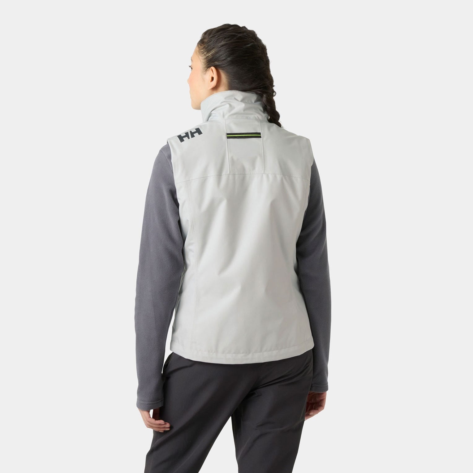 Women’s Crew Pile Vest - 853 GREY FOG