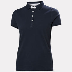 Women's Crew Polo Pique - 597 NAVY
