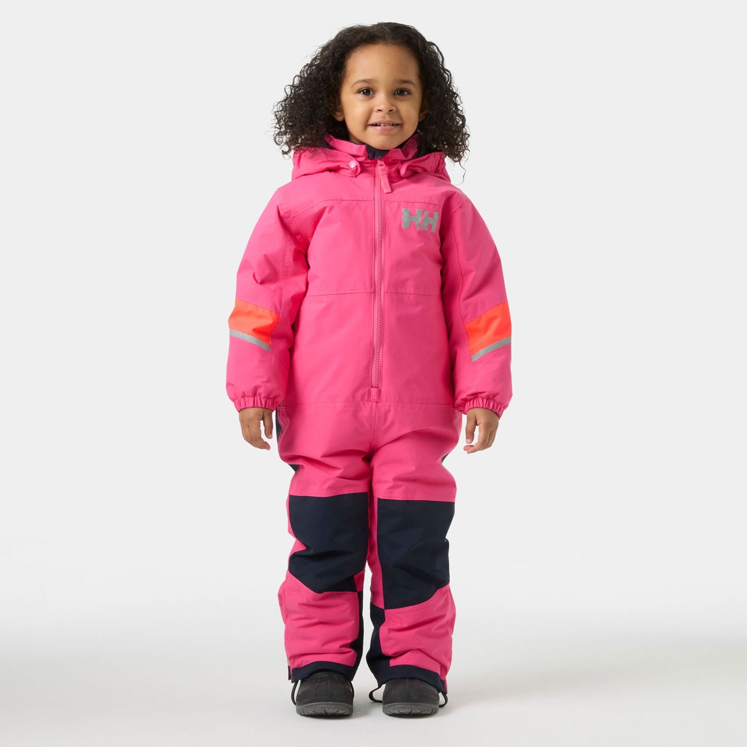 Kids' Rider 3.0 Insulated Snow  Suit - 074 HOT PINK