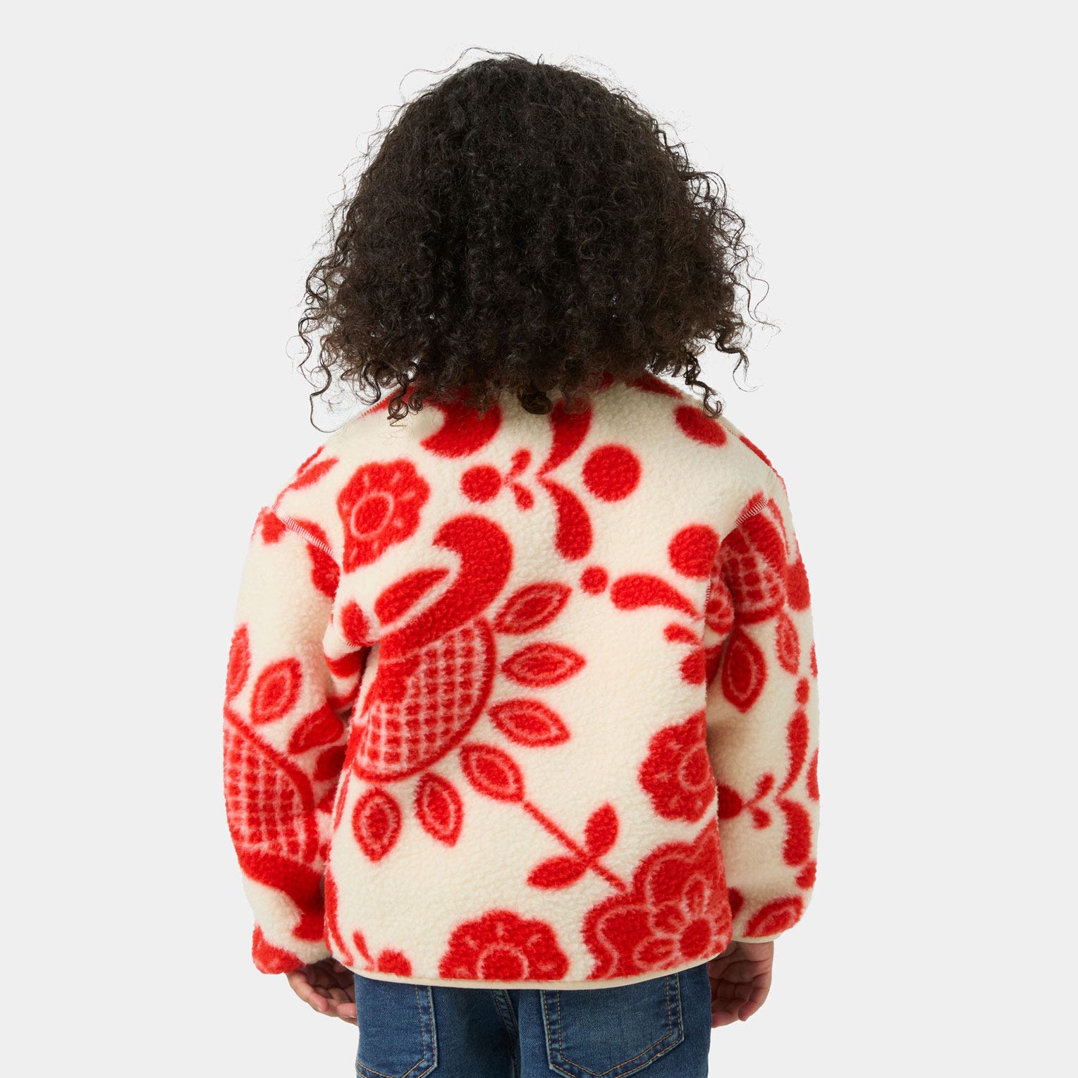 Kids' Frosty Pile Sweater - 222 ALERT RED A