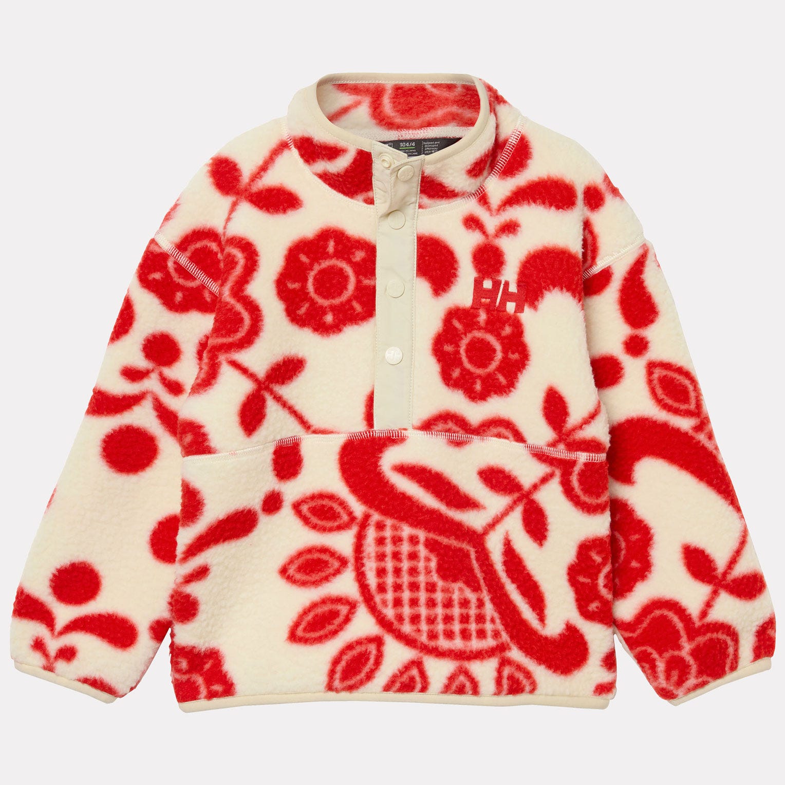 Kids' Frosty Pile Sweater - 222 ALERT RED A