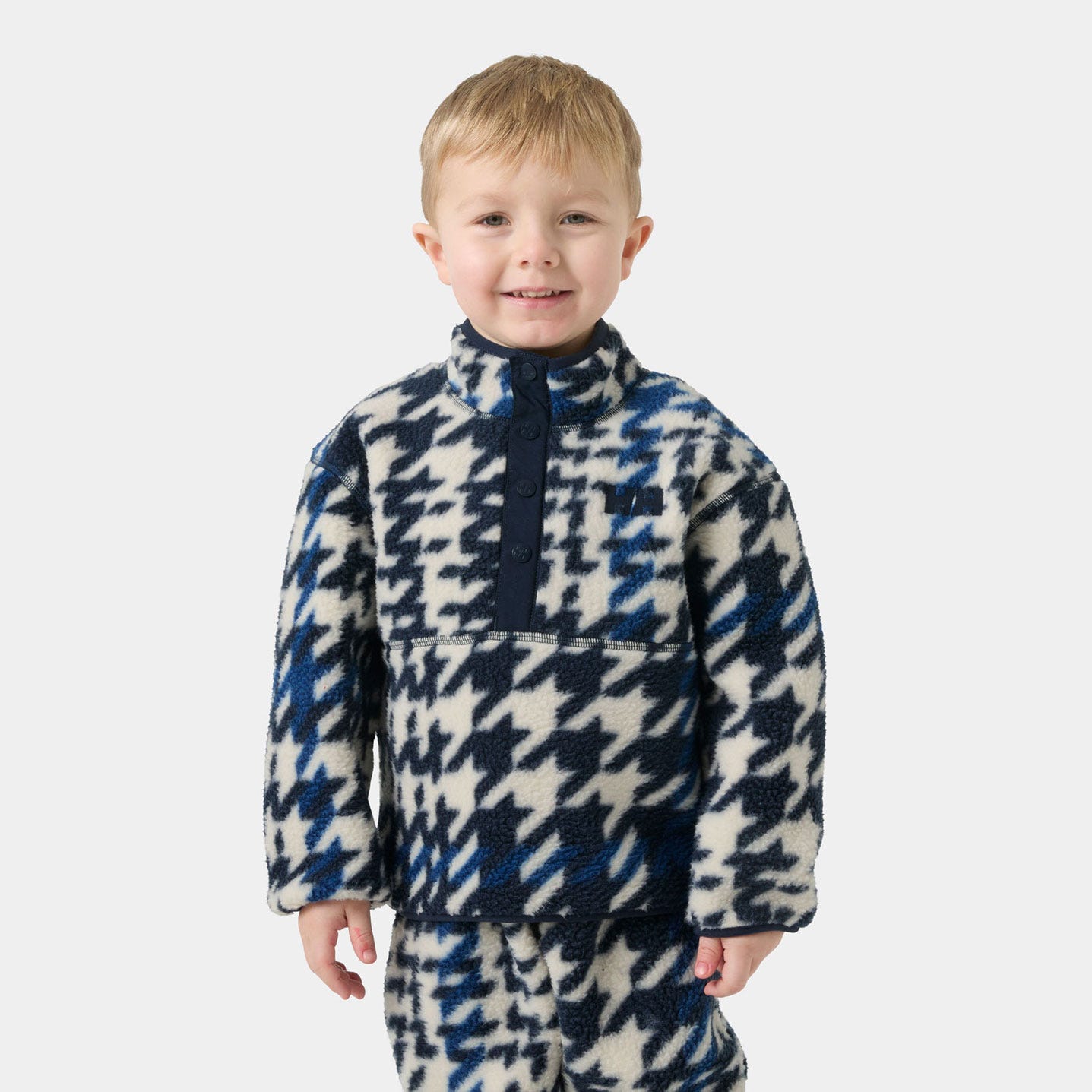 Kids' Frosty Pile Sweater - 597 NAVY AOP
