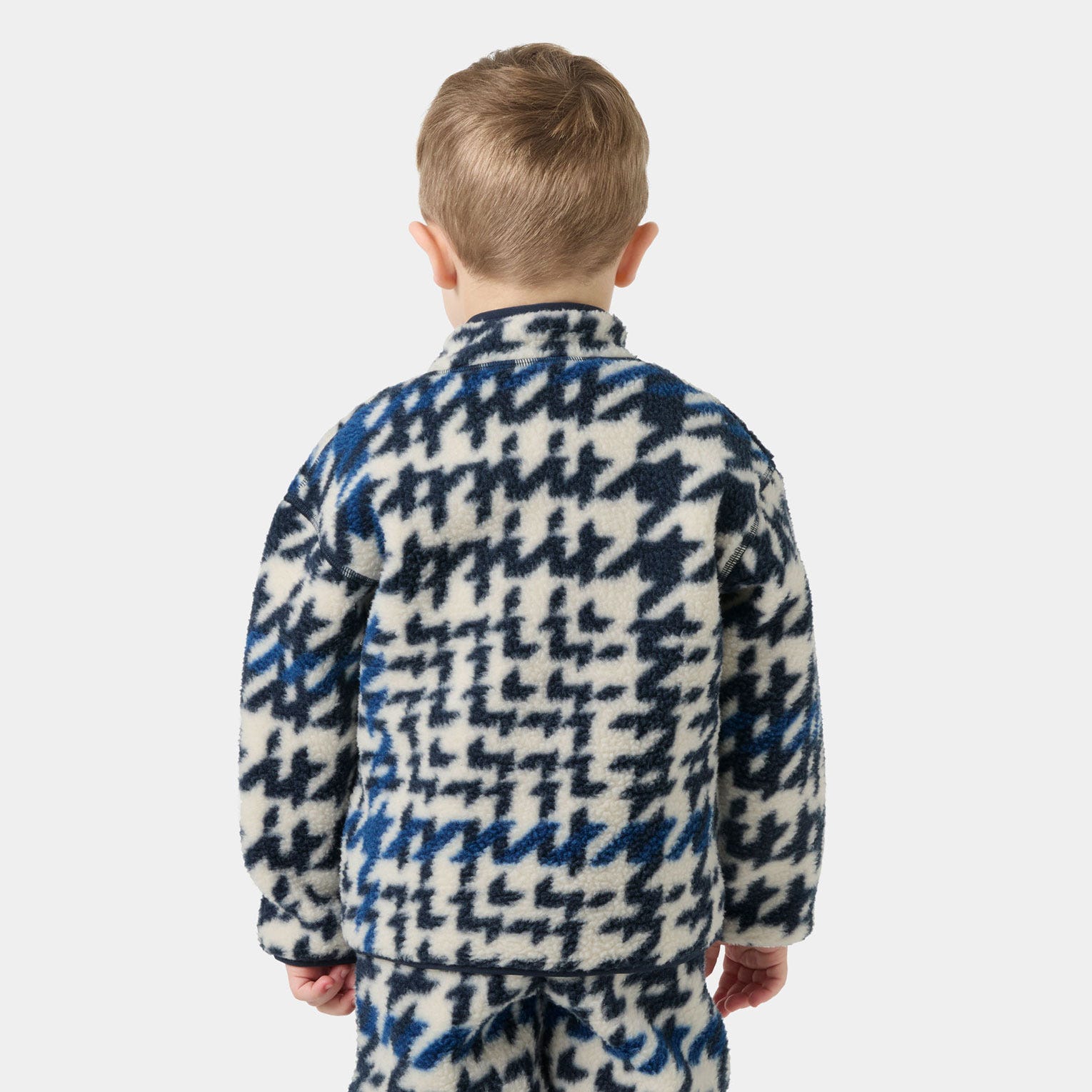 Kids' Frosty Pile Sweater - 597 NAVY AOP