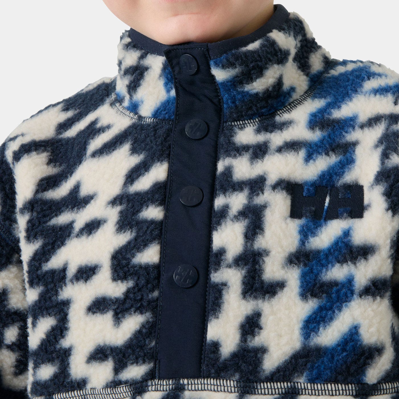 Kids' Frosty Pile Sweater - 597 NAVY AOP