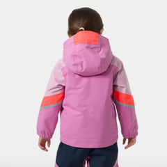 Kids’ Rider Insulated Ski Jacket - 089 META PINK