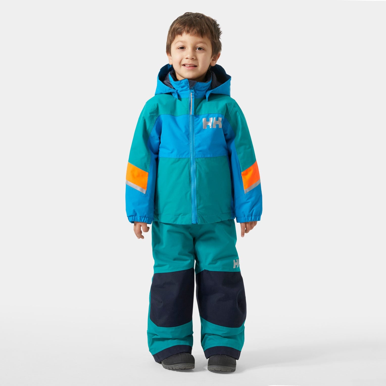 Kids’ Rider Insulated Ski Jacket - 578 NEPTUNE BLUE