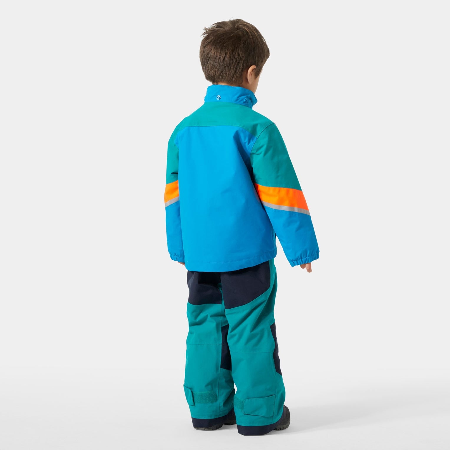 Kids’ Rider Insulated Ski Jacket - 578 NEPTUNE BLUE