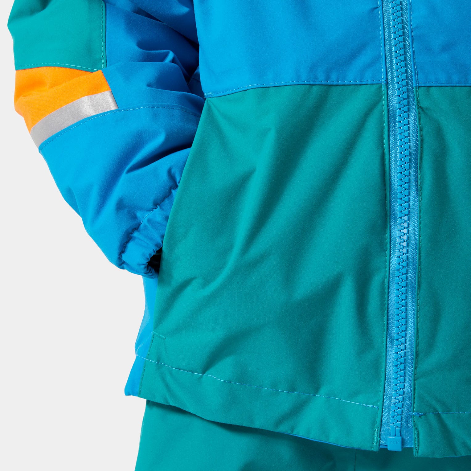 Kids’ Rider Insulated Ski Jacket - 578 NEPTUNE BLUE
