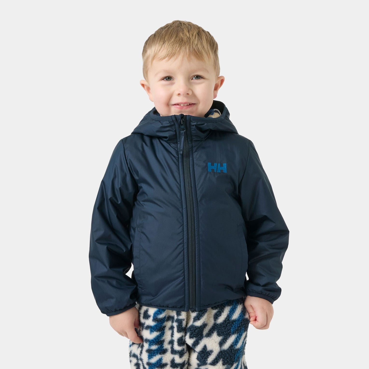 Kids’ Chill Hooded Jacket - 597 NAVY