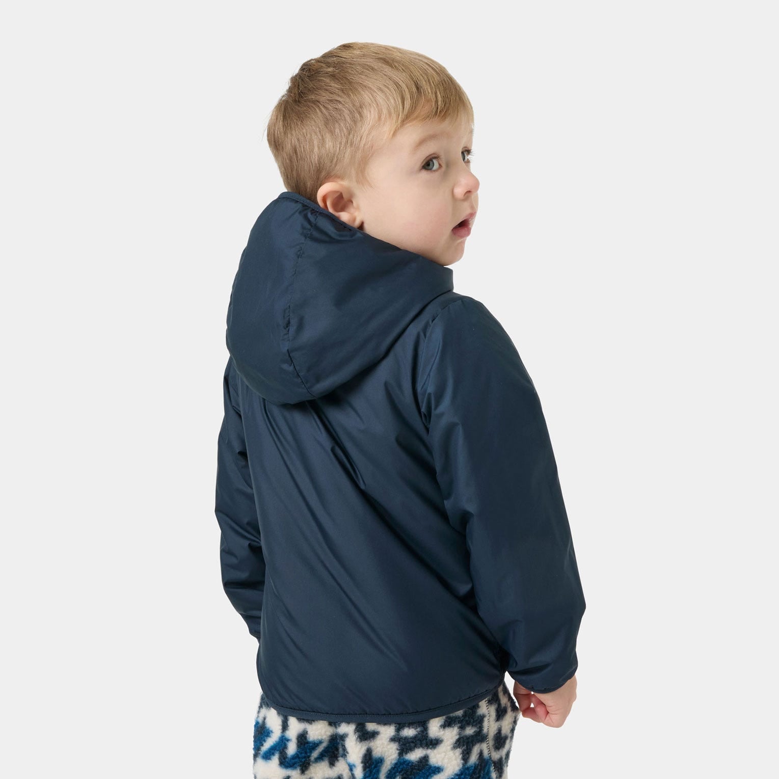 Kids’ Chill Hooded Jacket - 597 NAVY