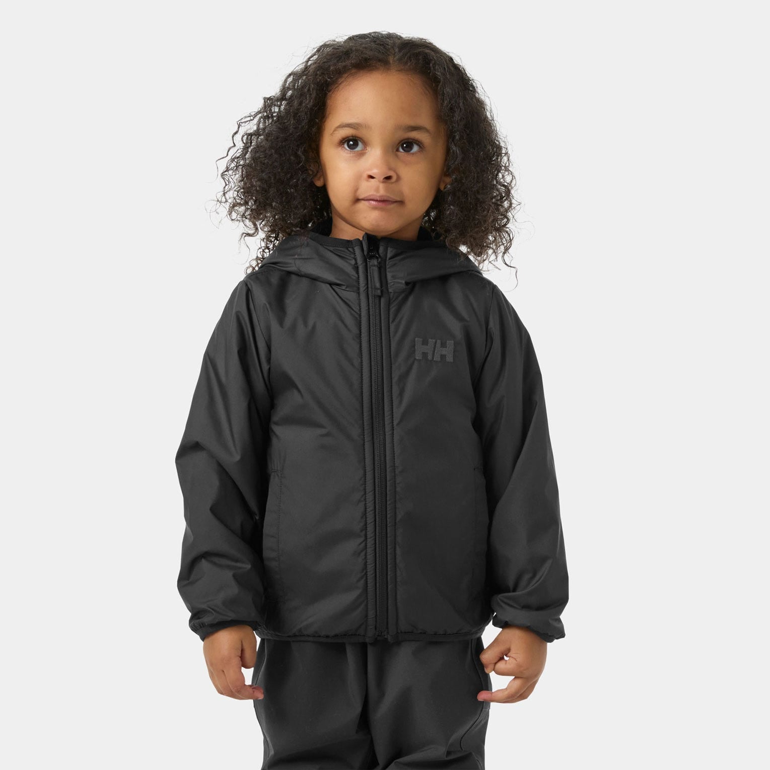 Kids’ Chill Hooded Jacket - 990 BLACK