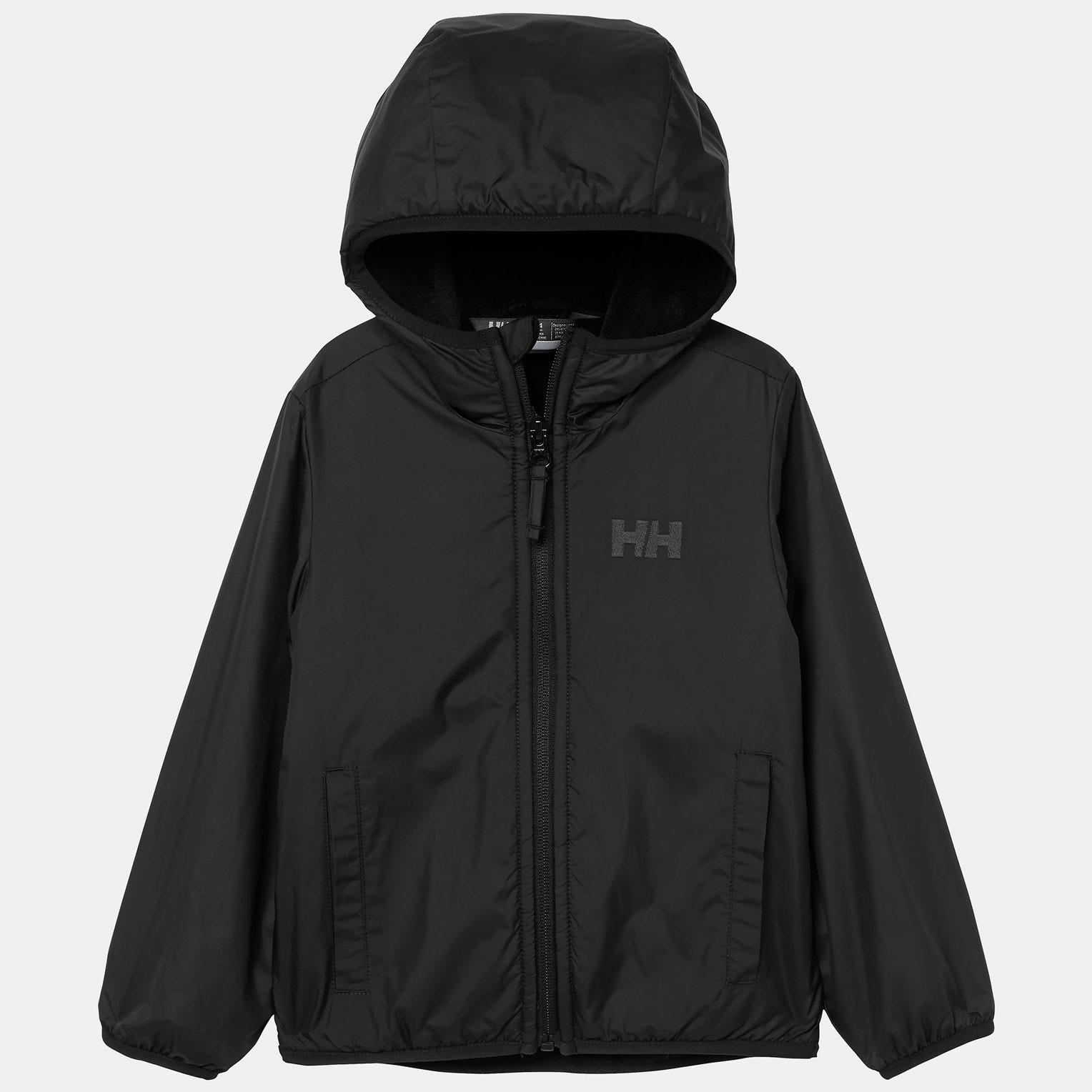 Kids’ Chill Hooded Jacket - 990 BLACK