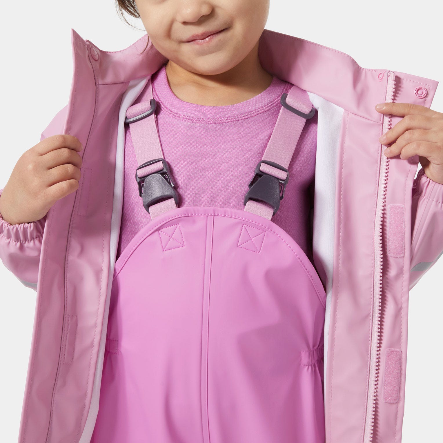 Kids' Bergen 2.0 PU Rain Set - 089 META PINK