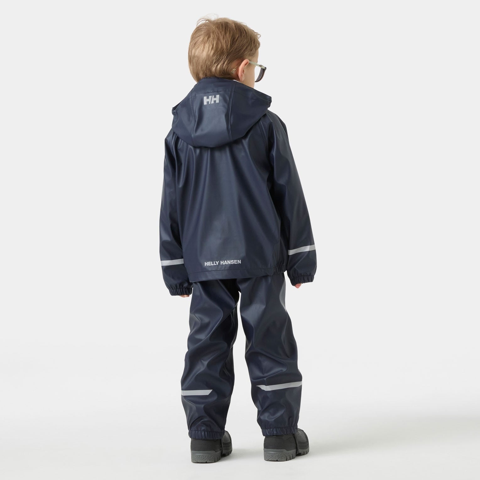 Kids' Bergen 2.0 PU Rain Set - 598 NAVY