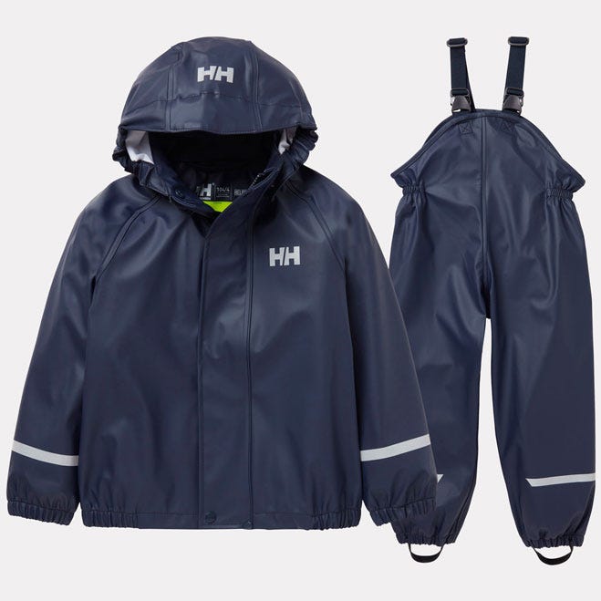 Kids' Bergen 2.0 PU Rain Set - 598 NAVY
