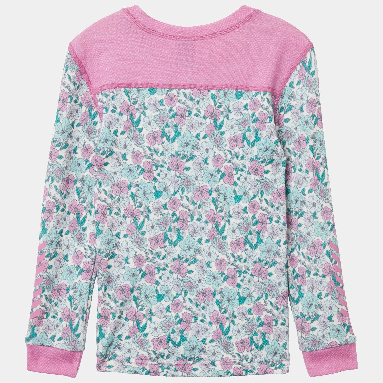 Kids' Graphic LIFA® Merino Wool Base Layer Set - 089 META PINK AOP
