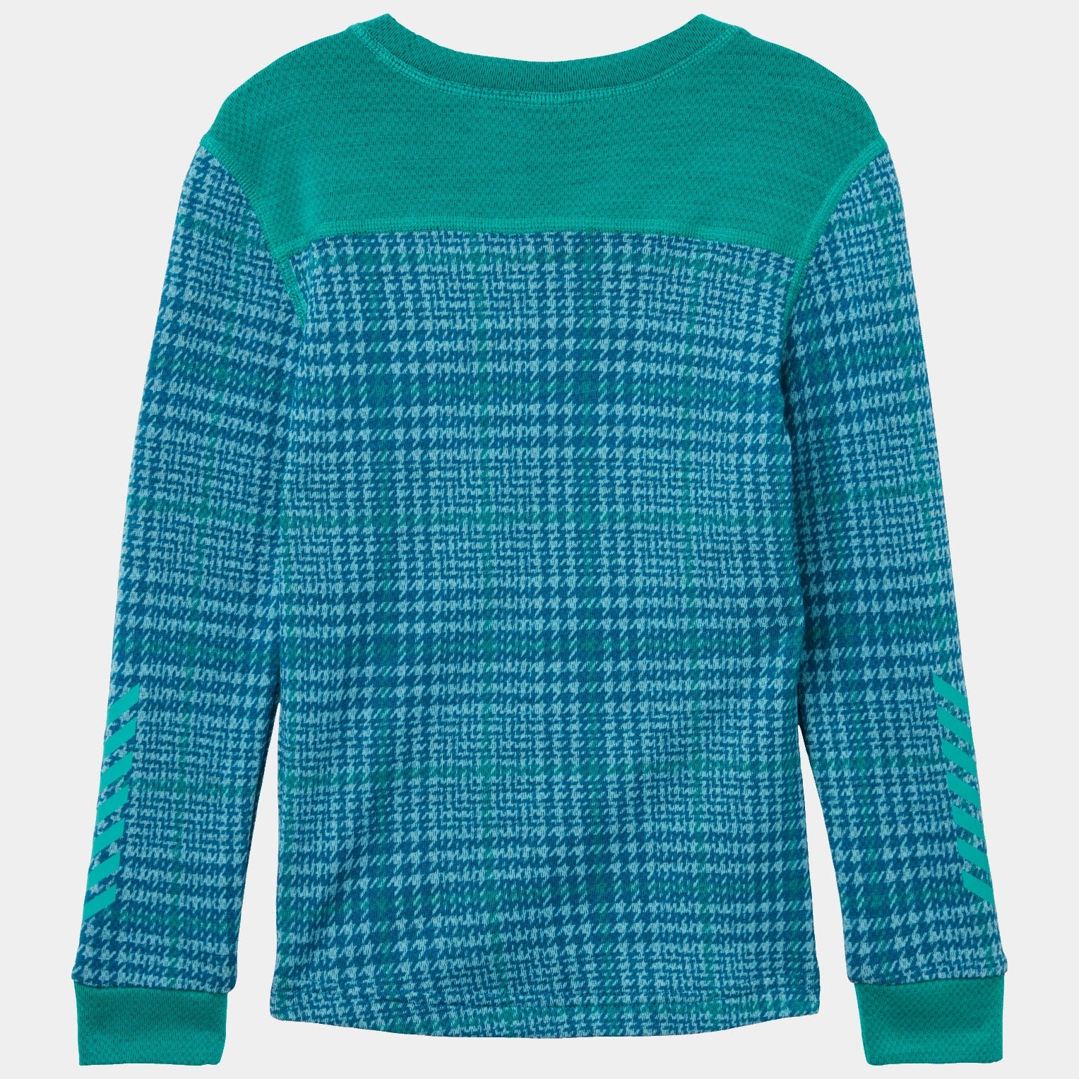 Kids' Graphic LIFA® Merino Wool Base Layer Set - 466 SIGNAL GREEN