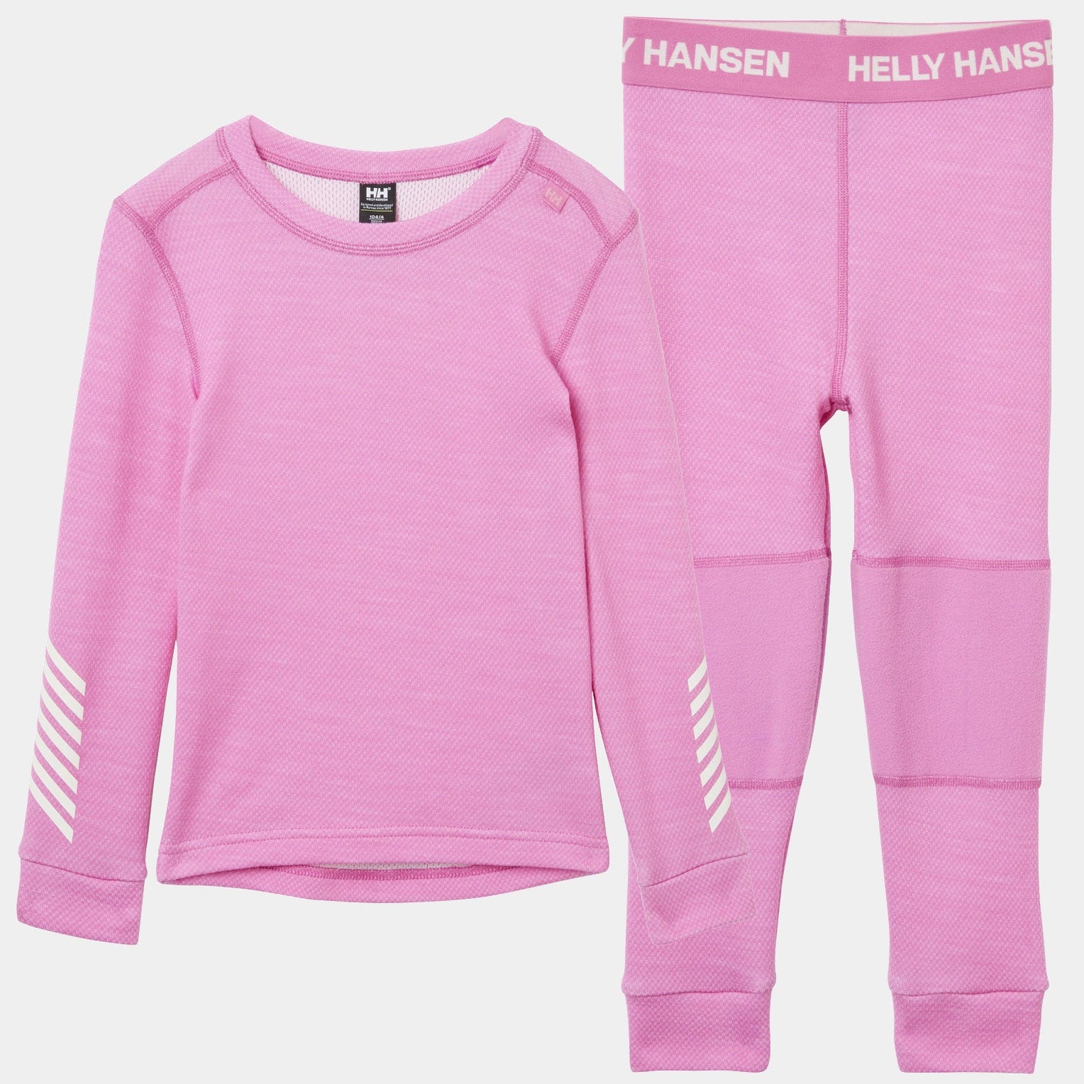 Kids' LIFA® Merino Wool Base Layer Set - 089 META PINK