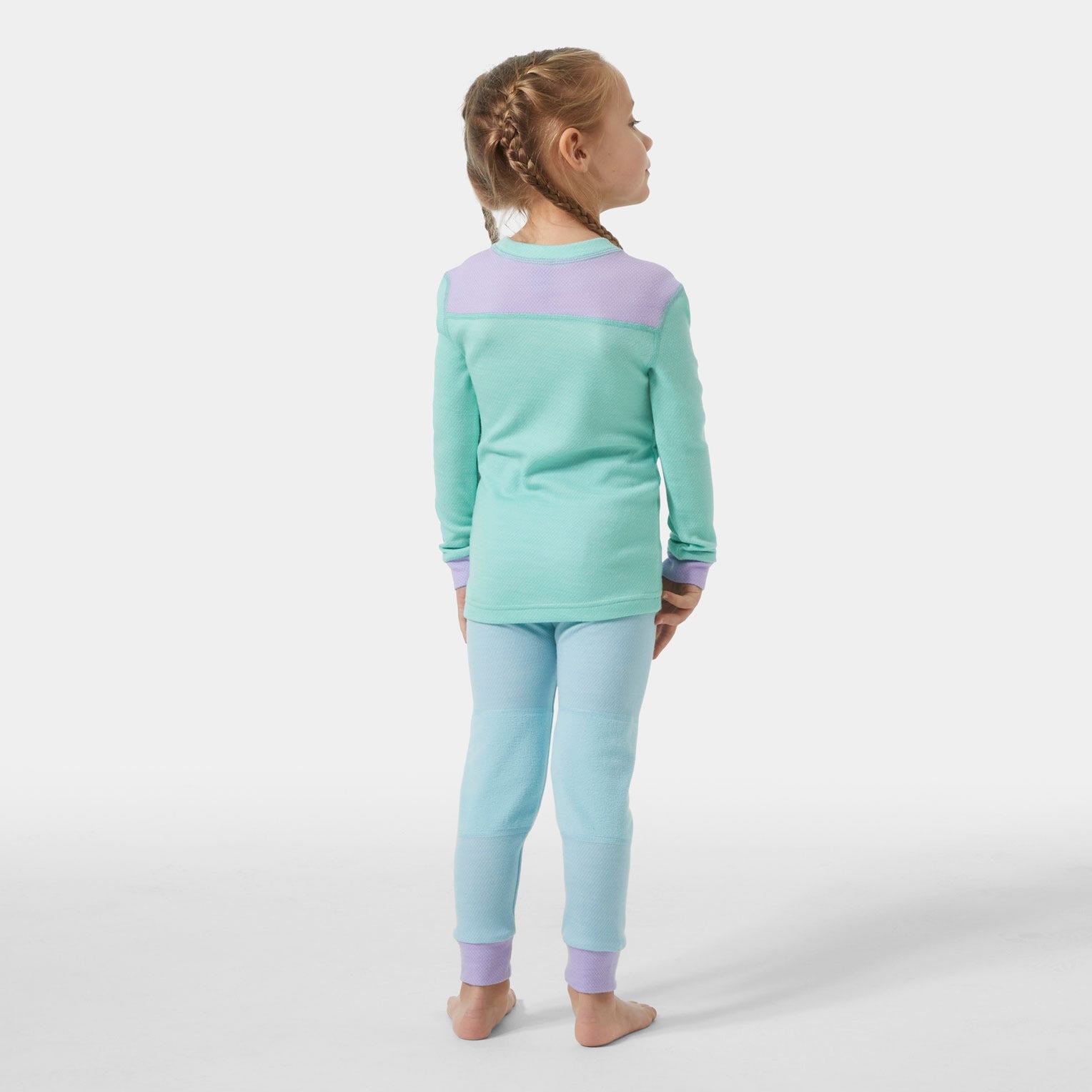 Kids' LIFA® Merino Wool Base Layer Set - 416 LAGOON