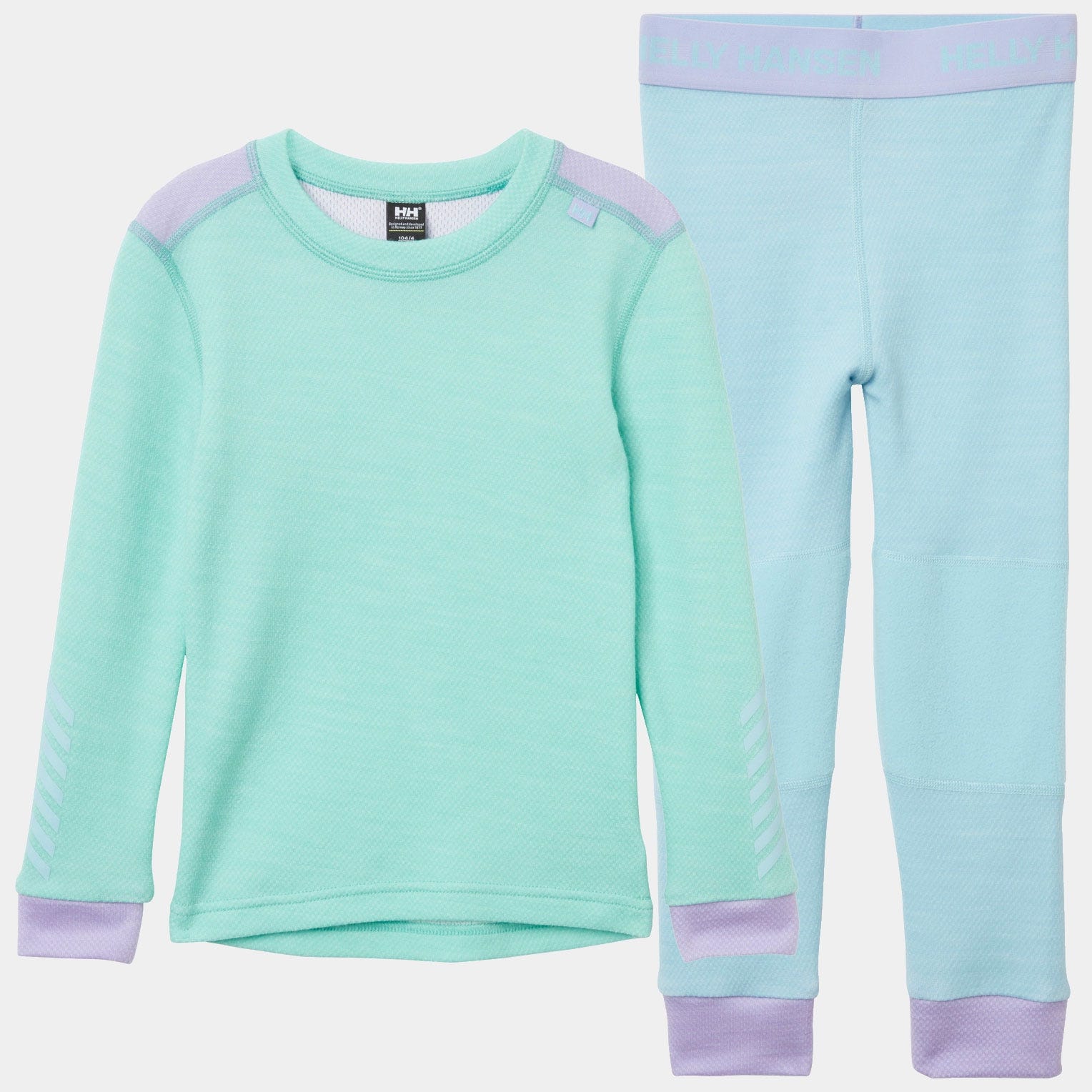Kids' LIFA® Merino Wool Base Layer Set - 416 LAGOON