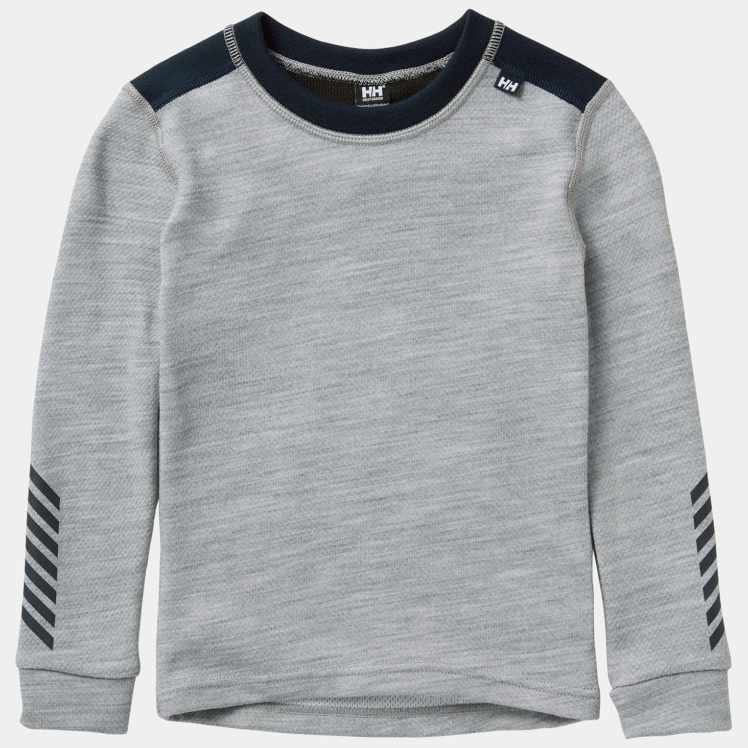 Kids' LIFA® Merino Wool Base Layer Set - 949 GREY MELANGE