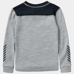 Kids' LIFA® Merino Wool Base Layer Set - 949 GREY MELANGE