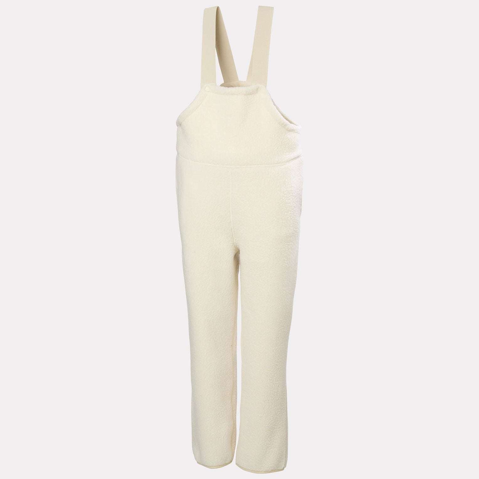 Juniors’ Frosty Pile Bib Pants - 034 CREAM
