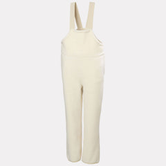 Juniors’ Frosty Pile Bib Pants - 034 CREAM