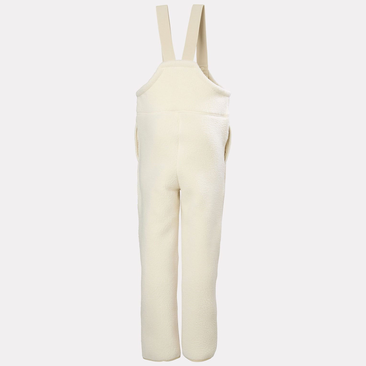 Juniors’ Frosty Pile Bib Pants - 034 CREAM