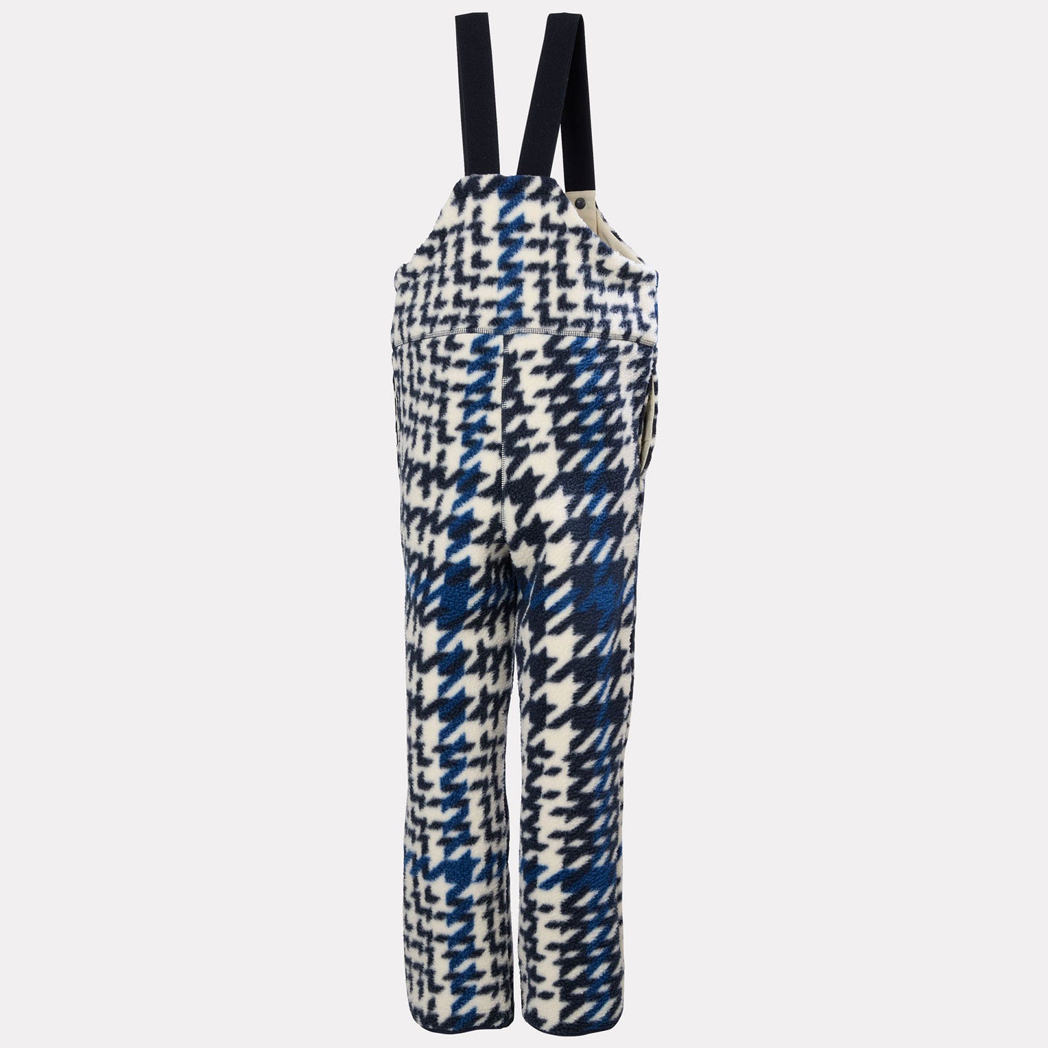 Juniors’ Frosty Pile Bib Pants - 597 NAVY AOP