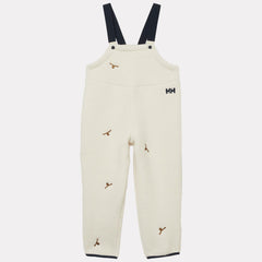 Kids’ Frosty Pile Bib Pants - 034 CREAM EMB