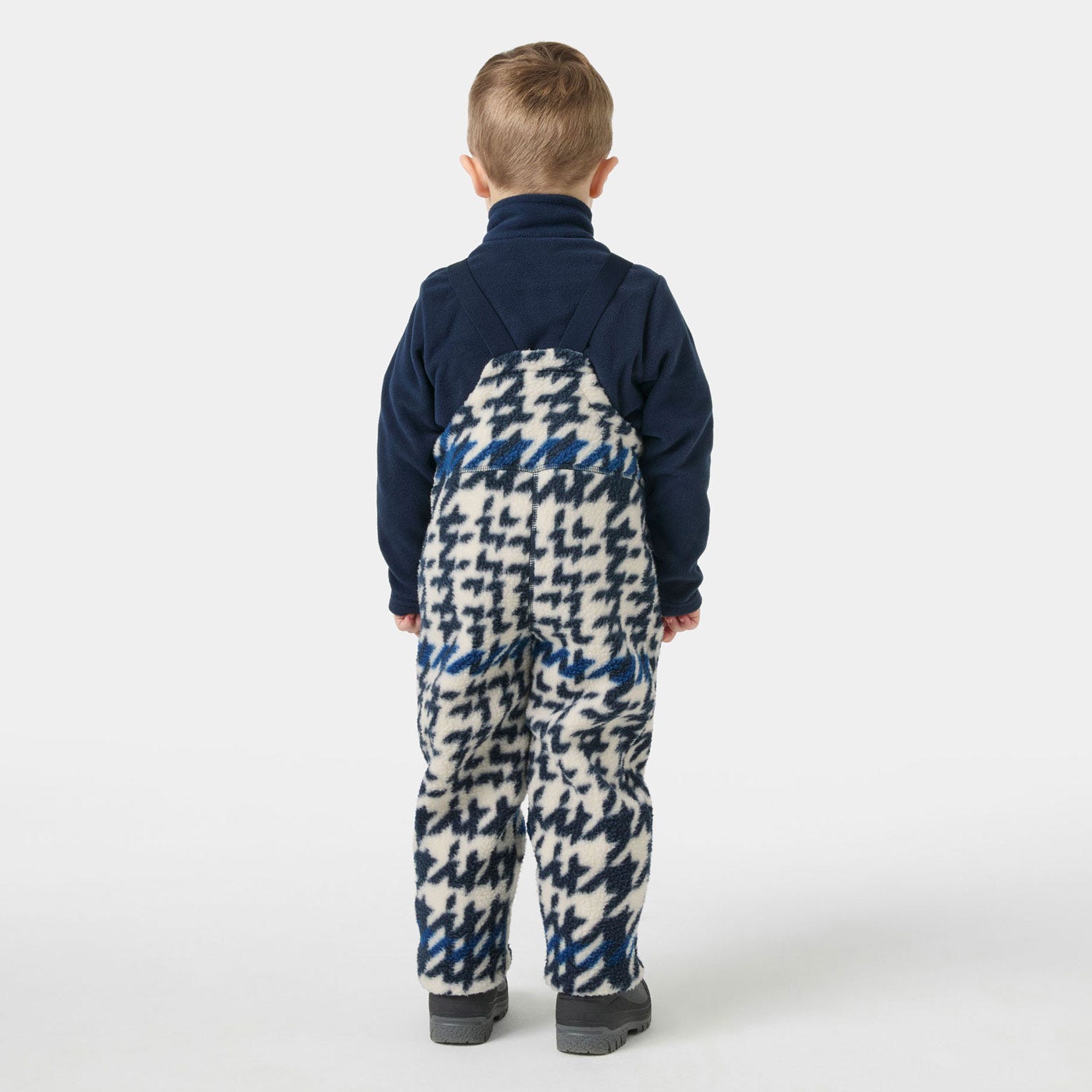 Kids’ Frosty Pile Bib Pants - 598 NAVY AOP