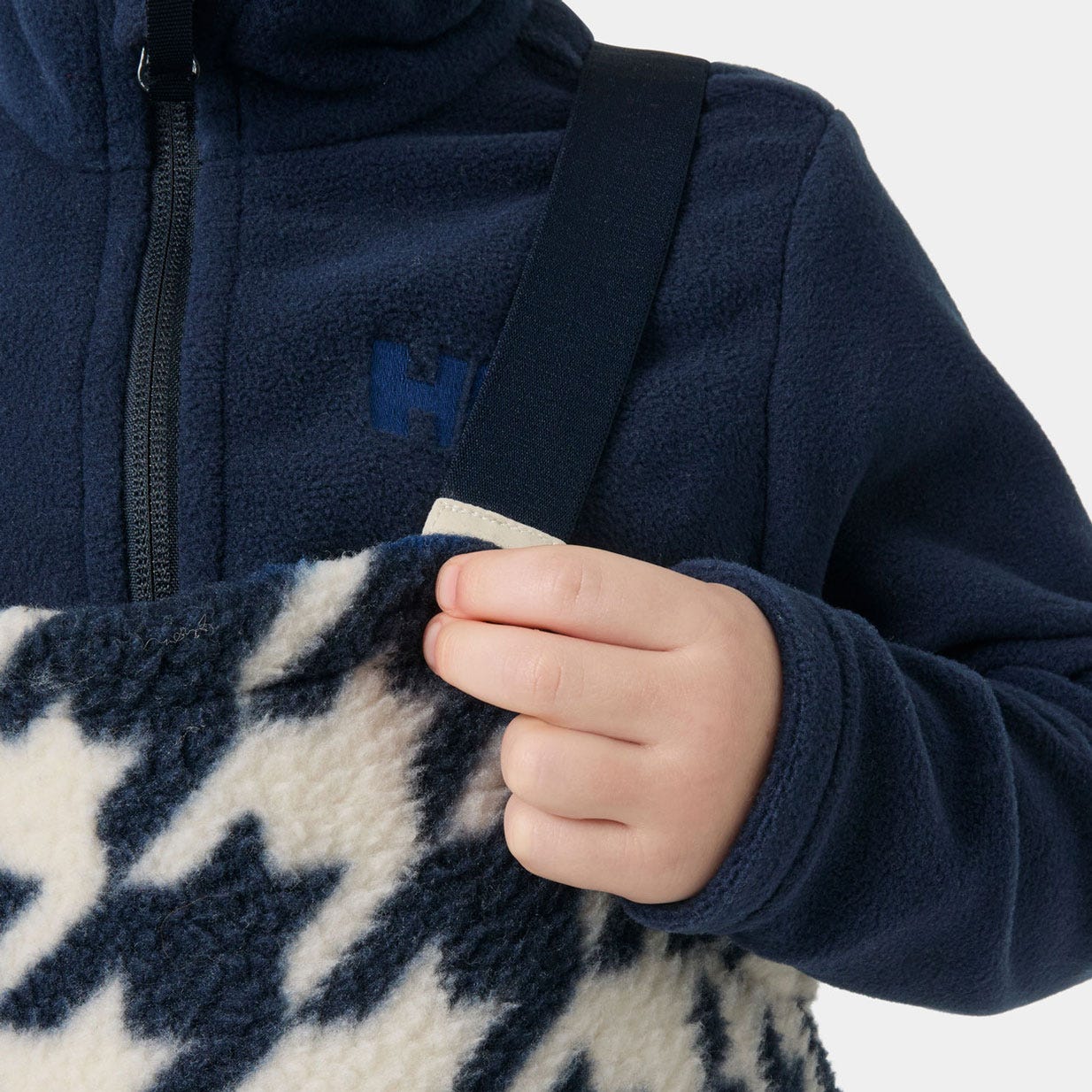 Kids’ Frosty Pile Bib Pants - 598 NAVY AOP