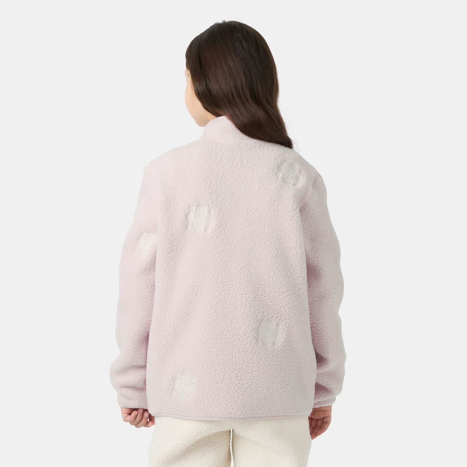 Juniors’ Frosty Pile Jacket - 079 PINKSHAKE E