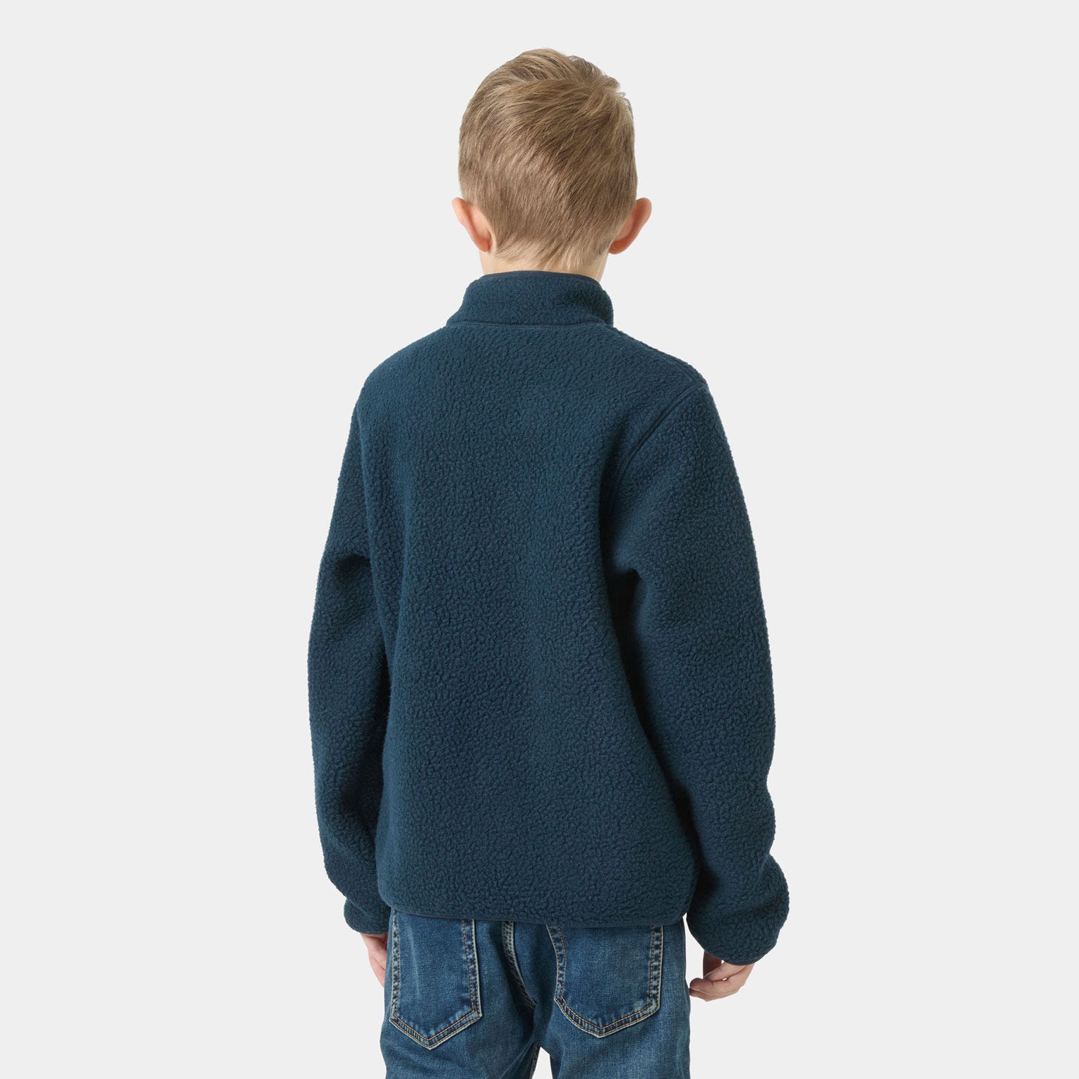 Juniors’ Frosty Pile Jacket - 597 NAVY
