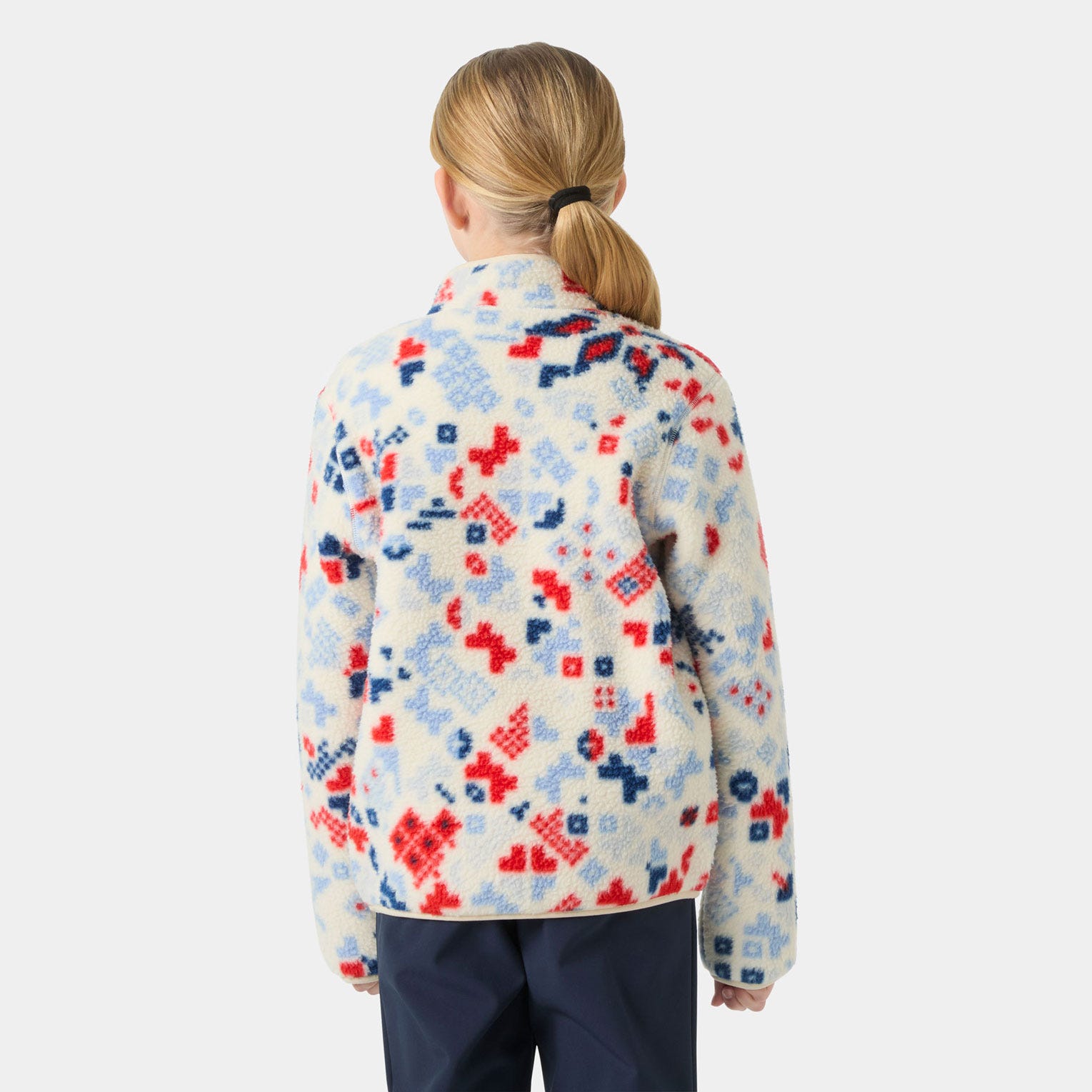 Juniors’ Frosty Pile Jacket - 627 BRIGHT BLUE
