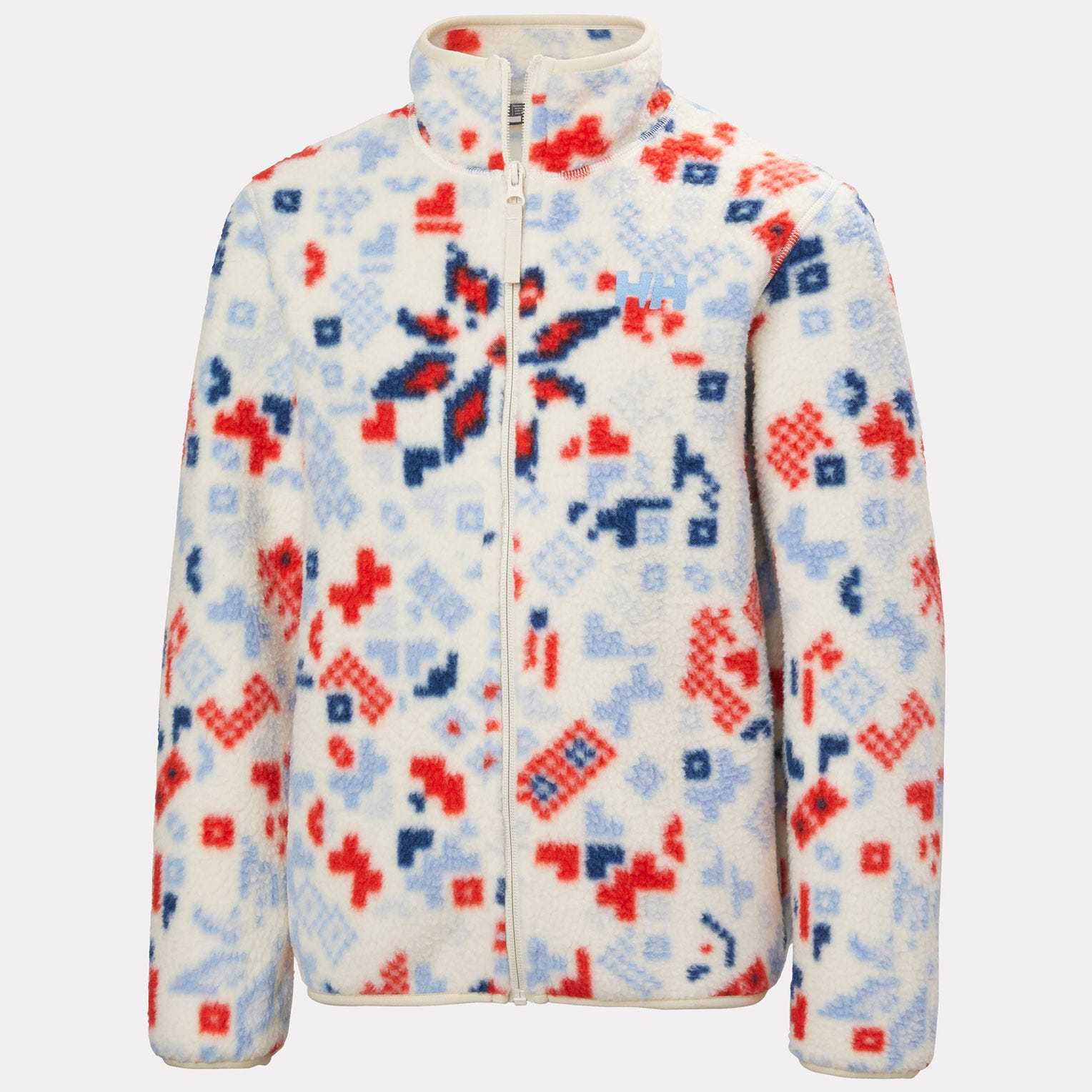 Juniors’ Frosty Pile Jacket - 627 BRIGHT BLUE