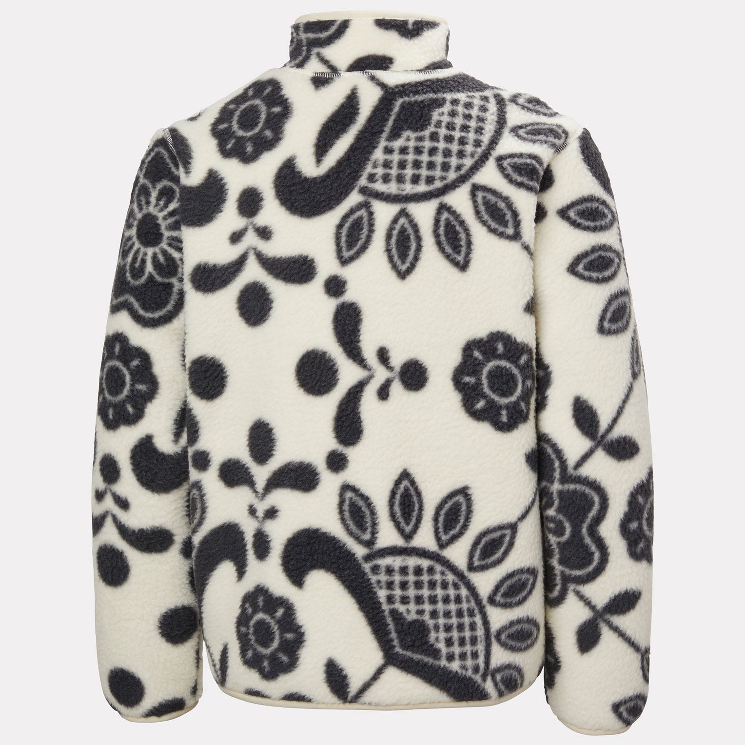 Juniors’ Frosty Pile Jacket - 991 BLACK/CREAM