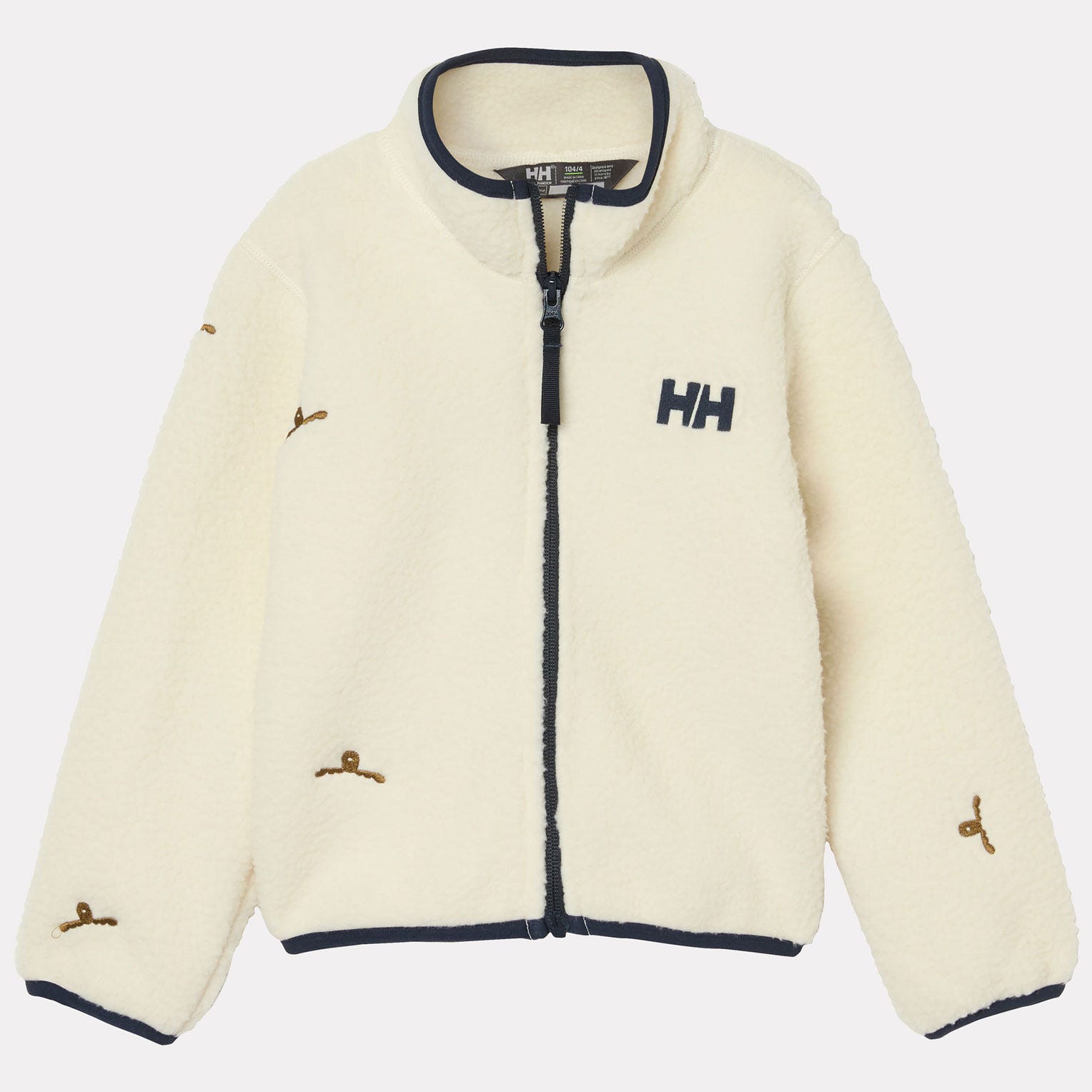 Kids’ Frosty Pile Jacket - 034 CREAM EMB