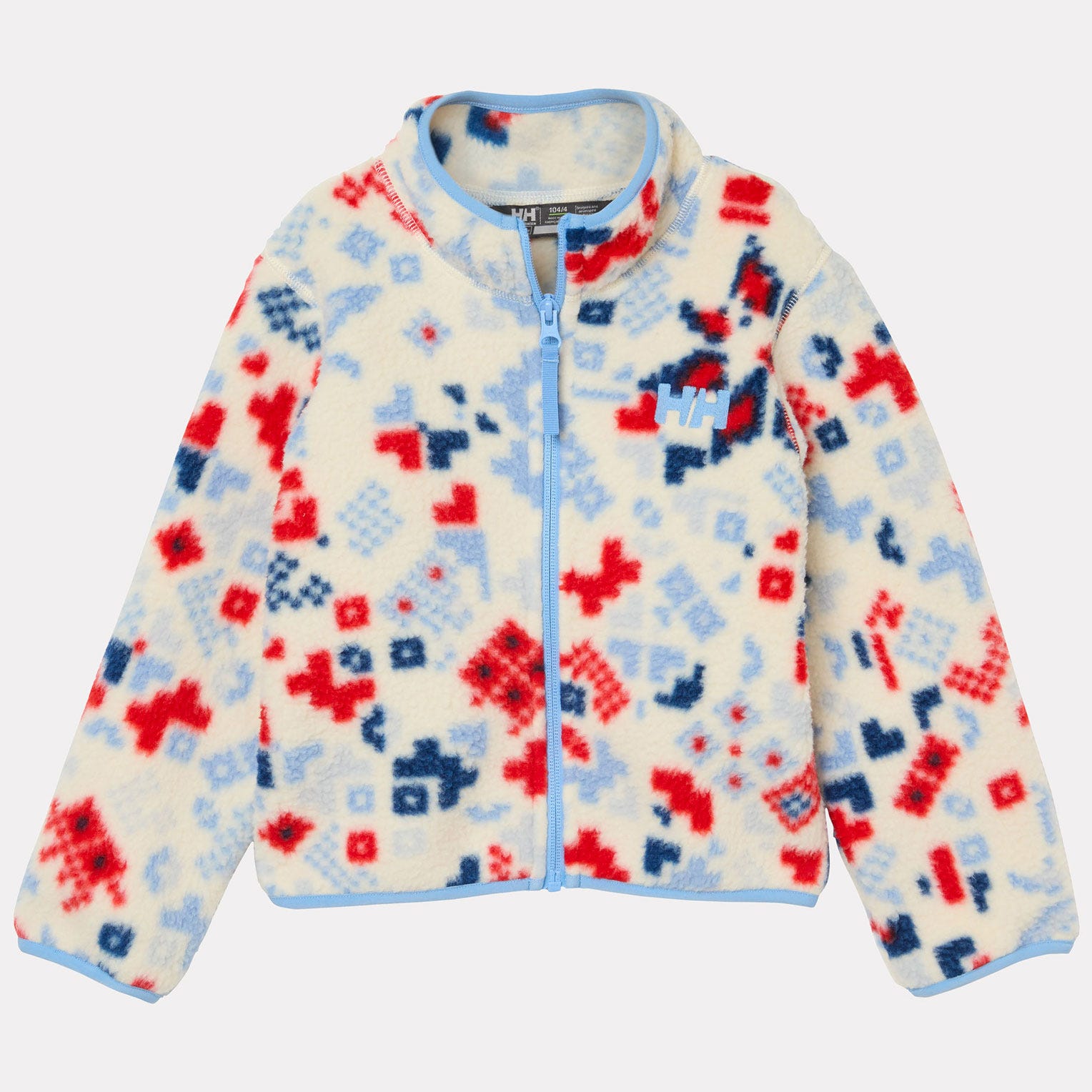 Kids’ Frosty Pile Jacket - 035 CREAM AOP