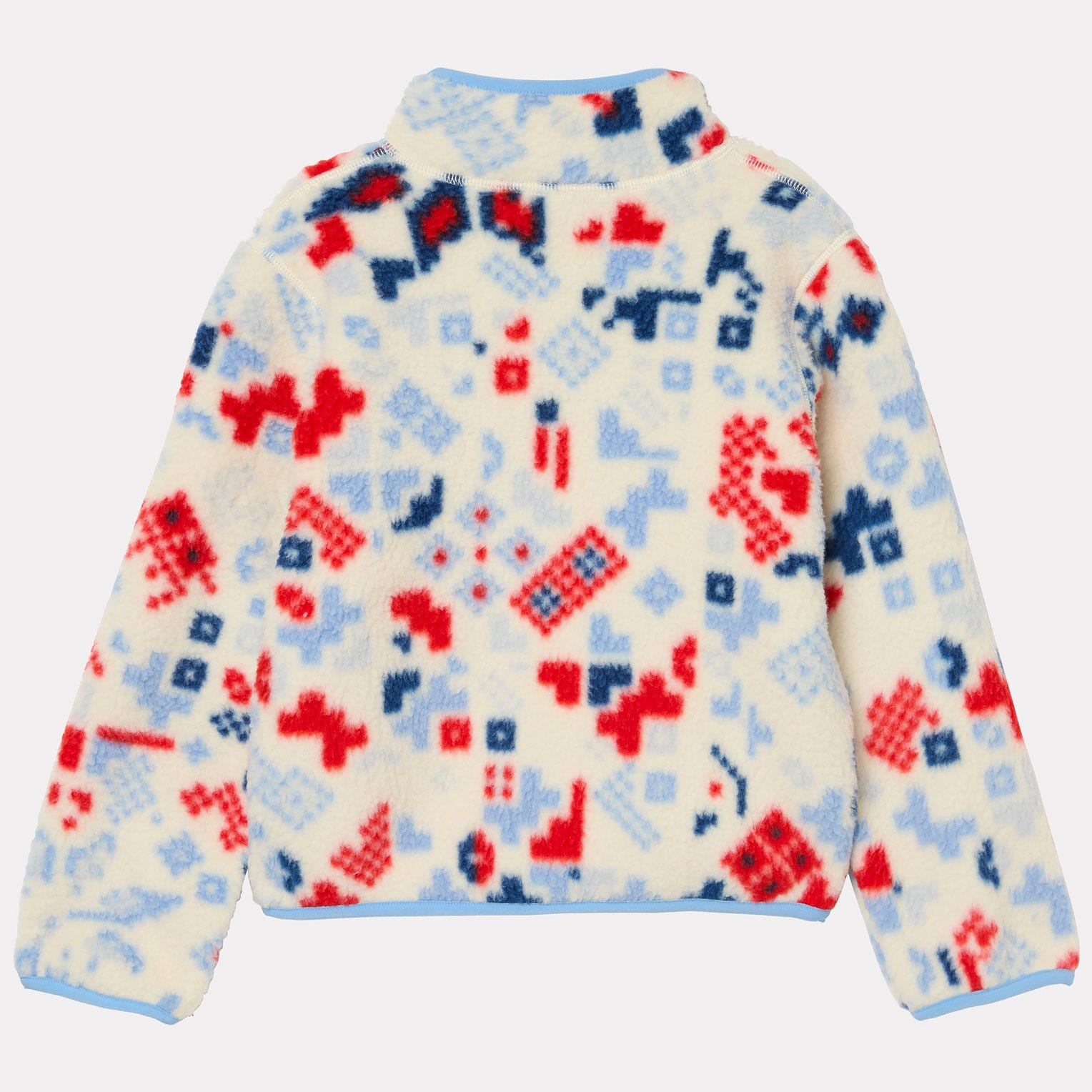 Kids’ Frosty Pile Jacket - 035 CREAM AOP