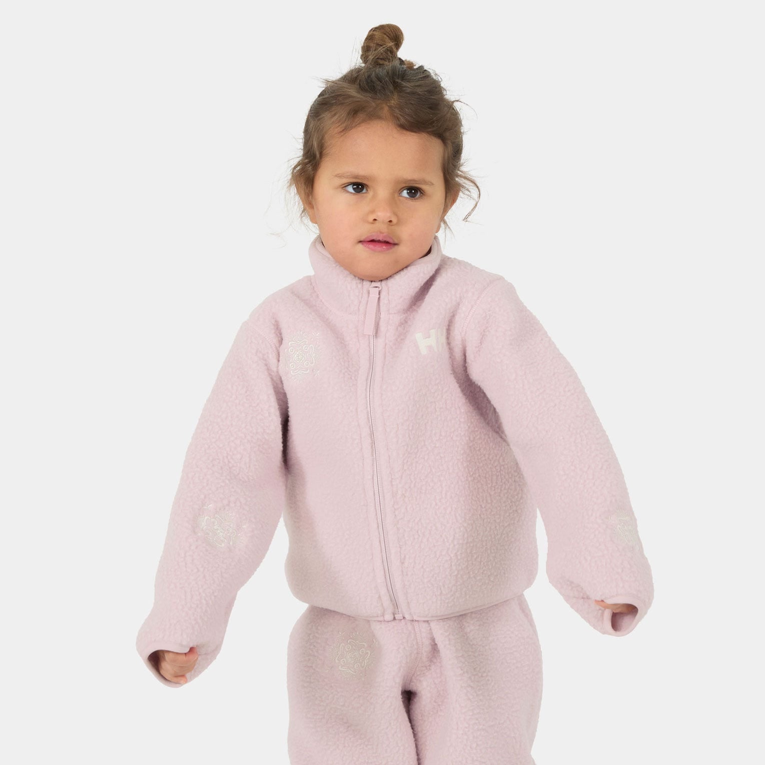 Kids’ Frosty Pile Jacket - 079 PINKSHAKE E