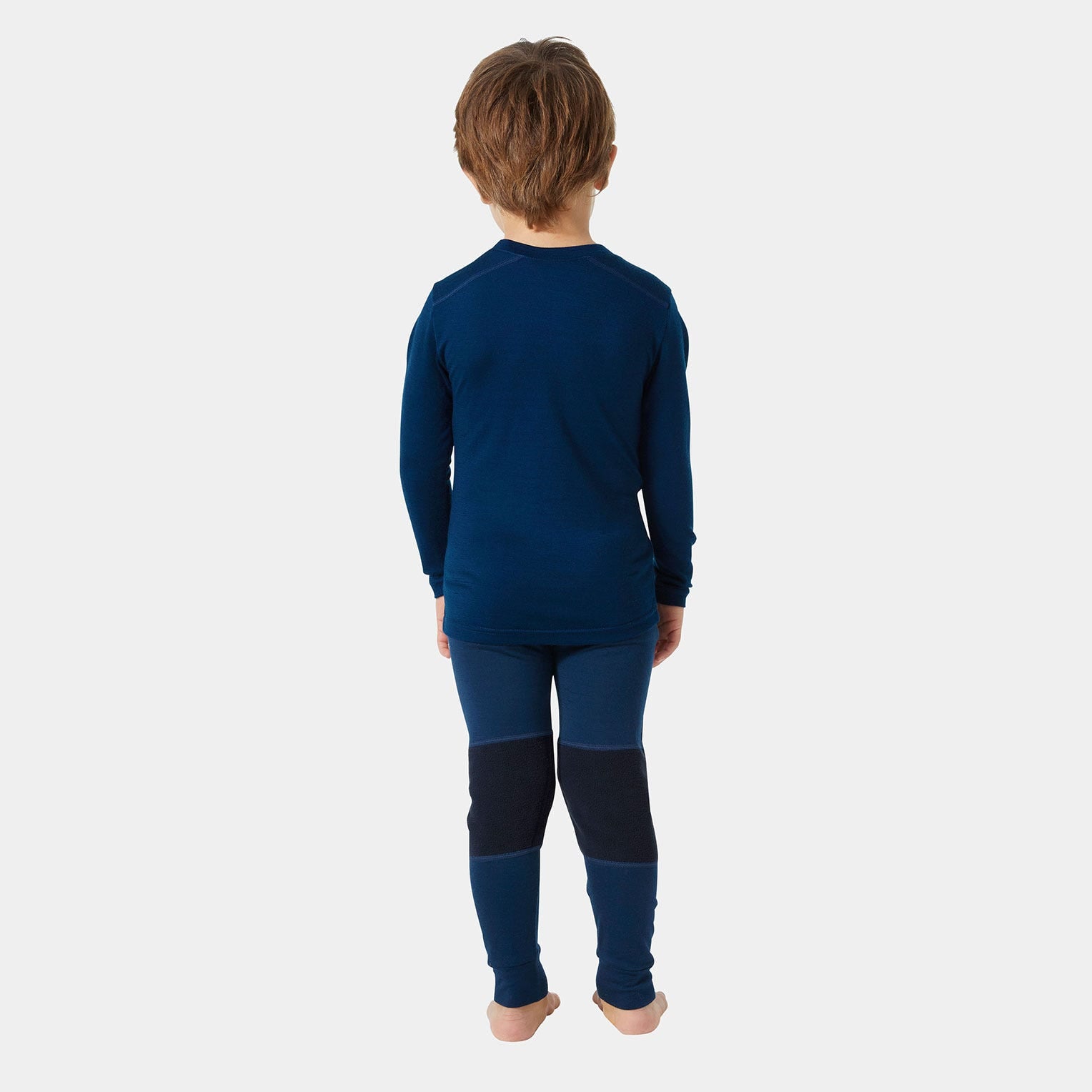 Kids' Merino Wool Base Layer Set - 584 OCEAN