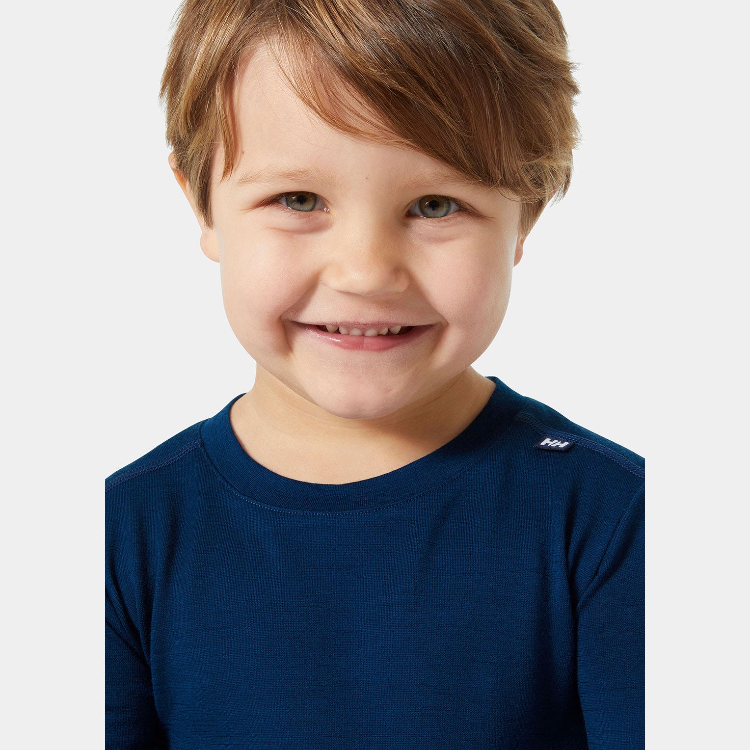 Kids' Merino Wool Base Layer Set - 584 OCEAN