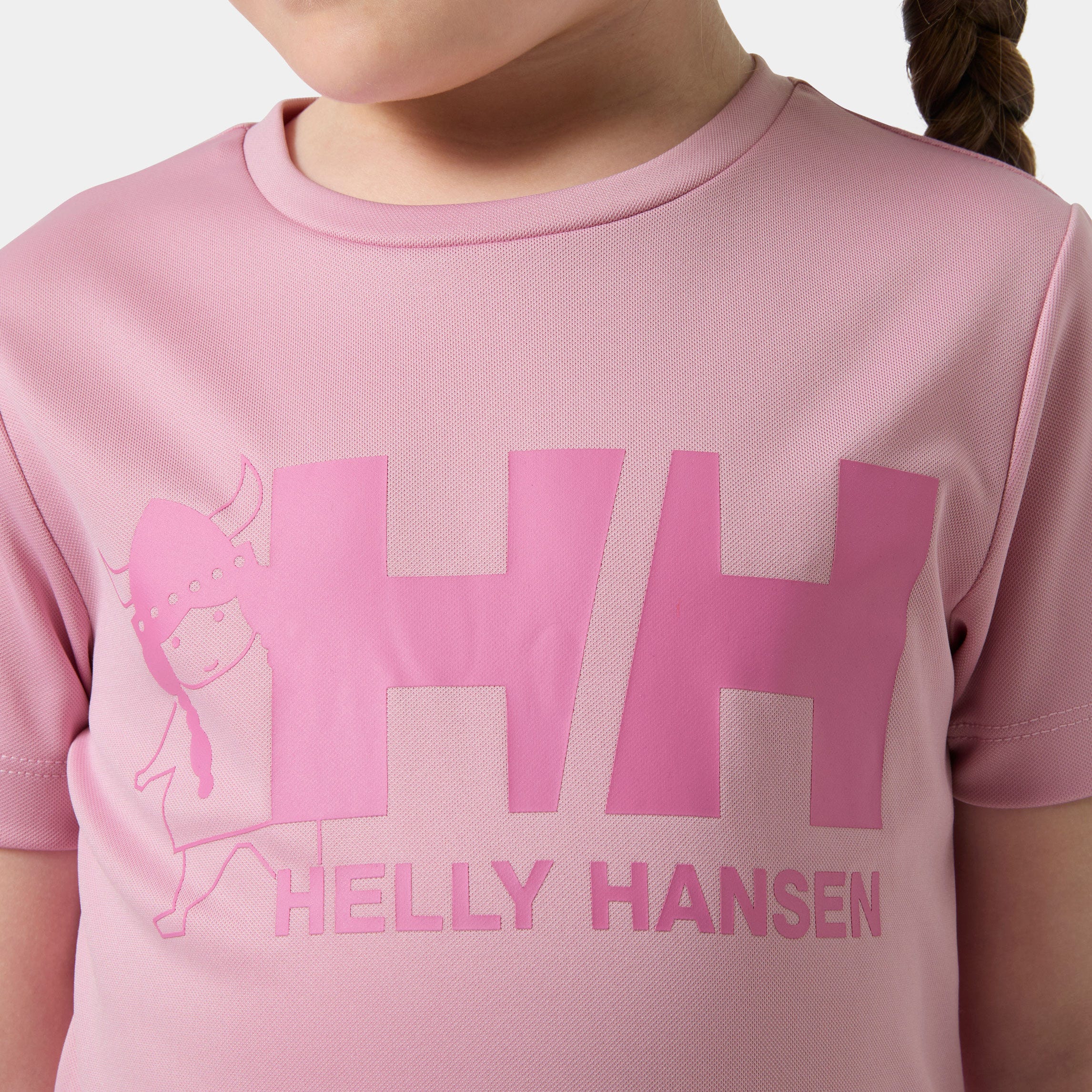 Kids' HH Tech Graphic T-Shirt - 073 PINK LAVENDER