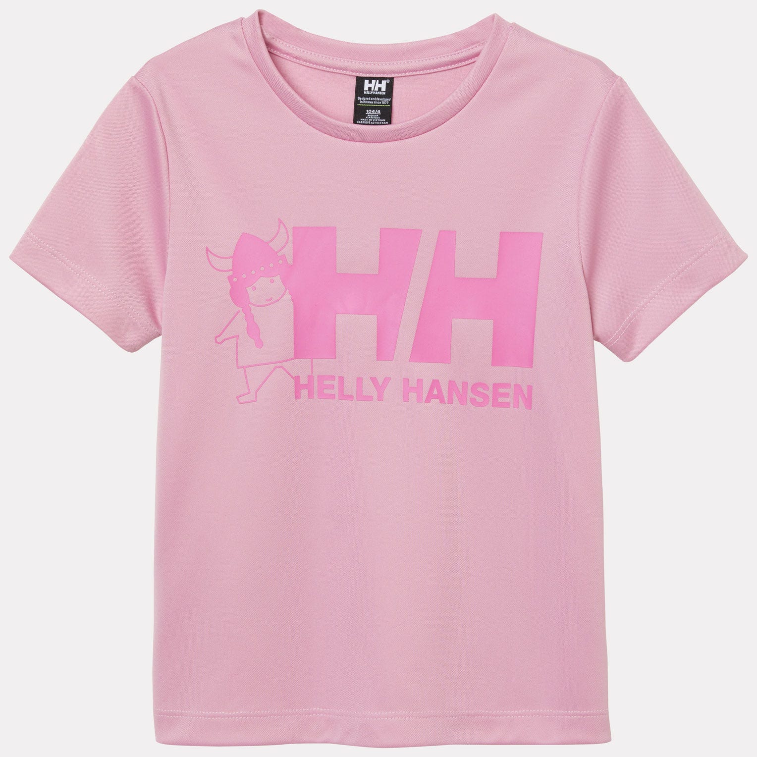 Kids' HH Tech Graphic T-Shirt - 073 PINK LAVENDER