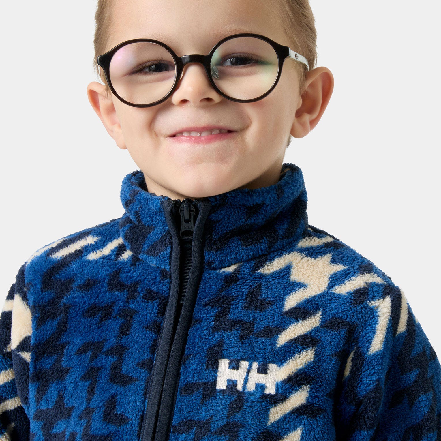 Kids' Chill Fleece Jacket - 598 NAVY AOP