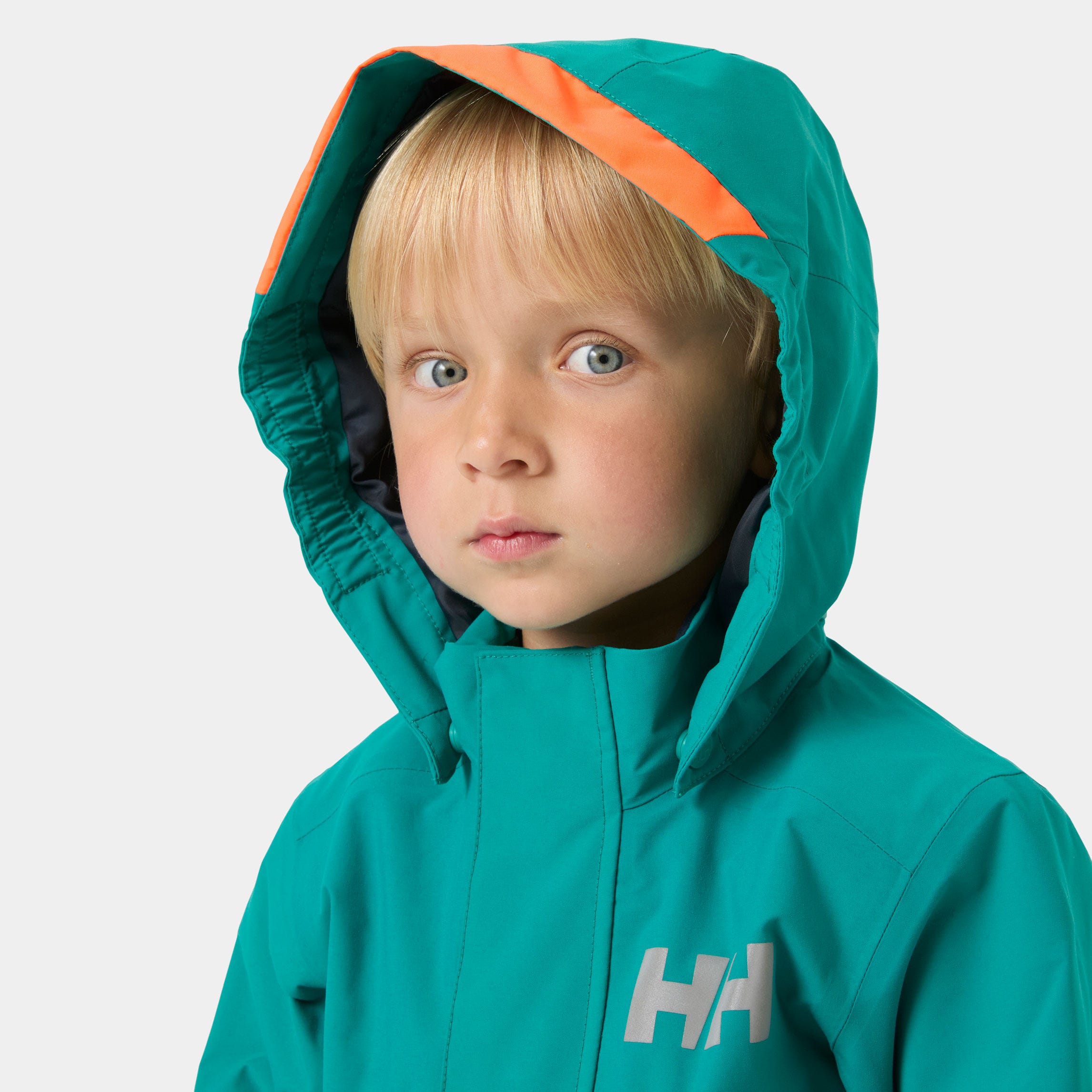 Kids’ Adventure HELLY TECH® Rainsuit - 466 SIGNAL GREEN