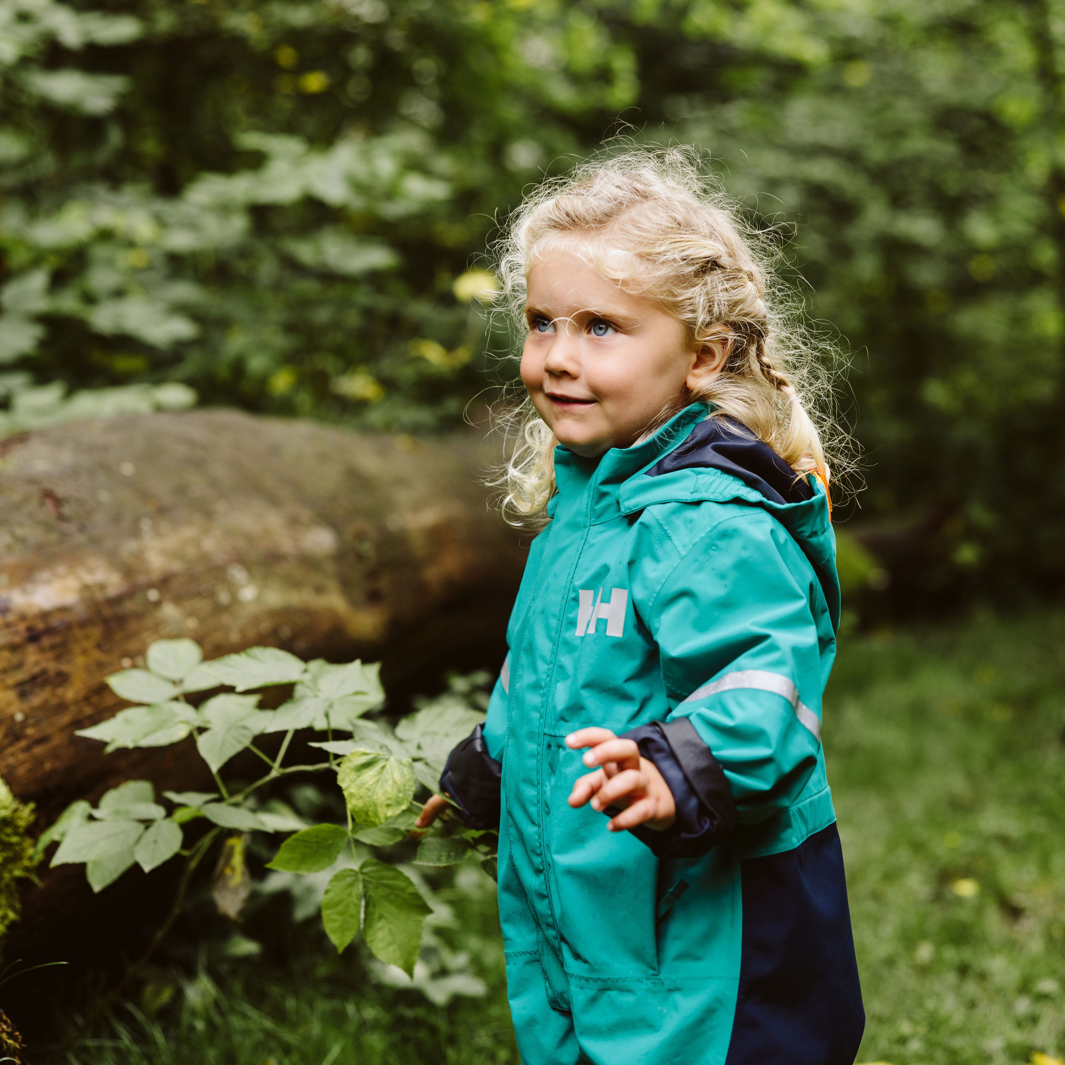 Kids’ Adventure HELLY TECH® Rainsuit - 466 SIGNAL GREEN